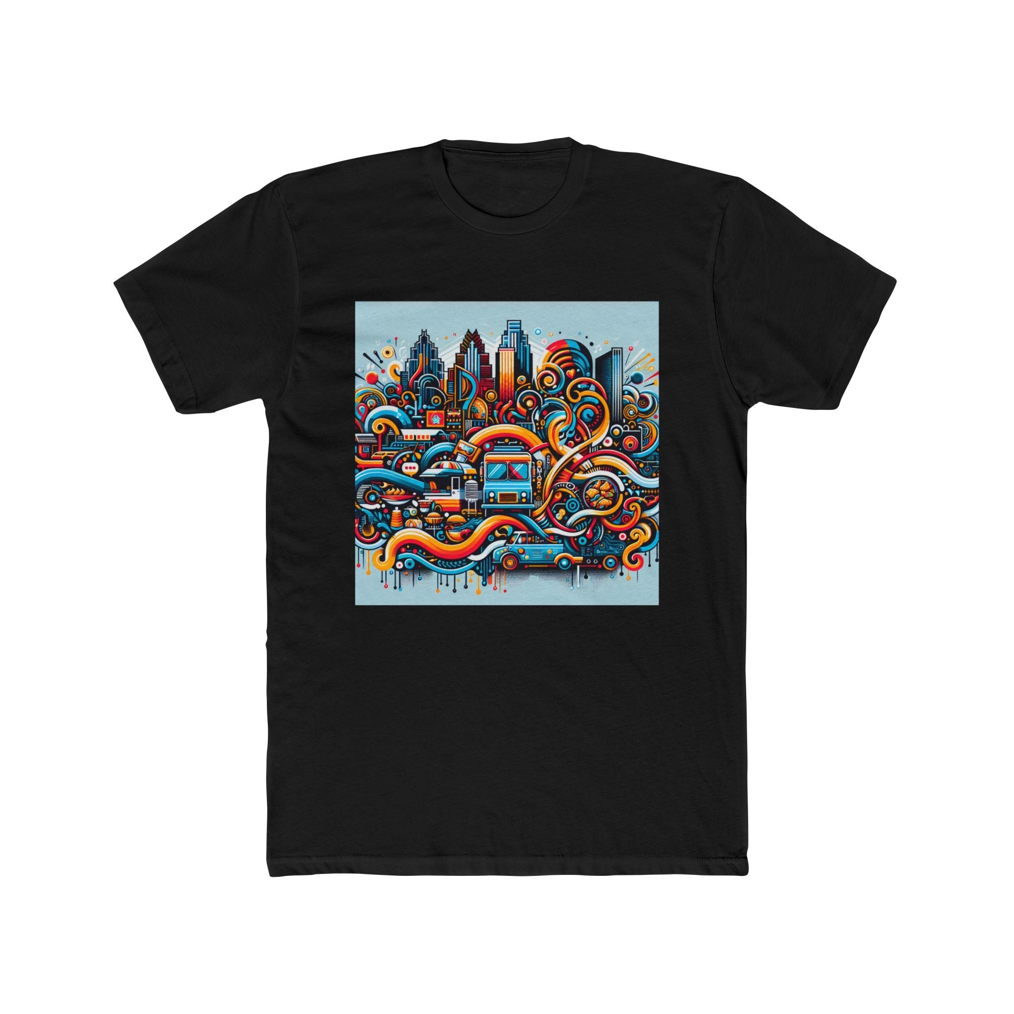 Austin's Vibrant Fusion Tees