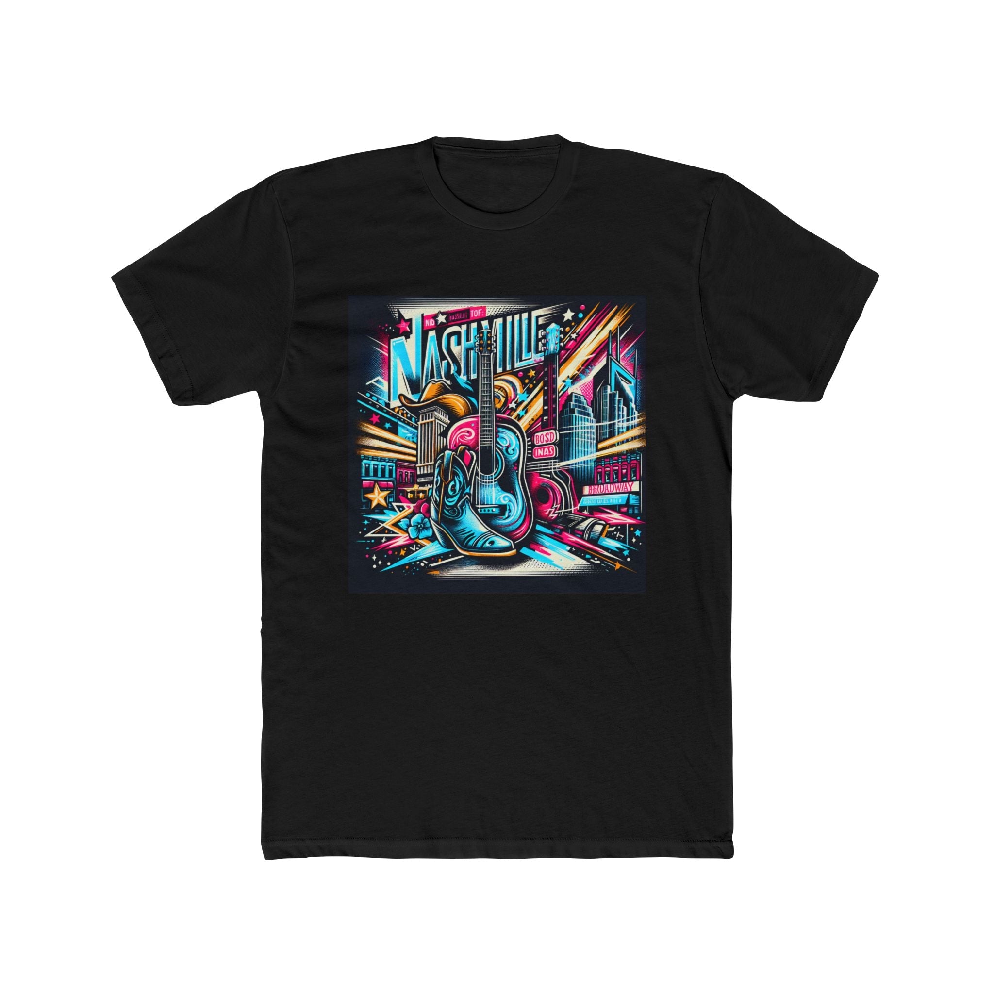 Nashville Groove Graffiti Tee